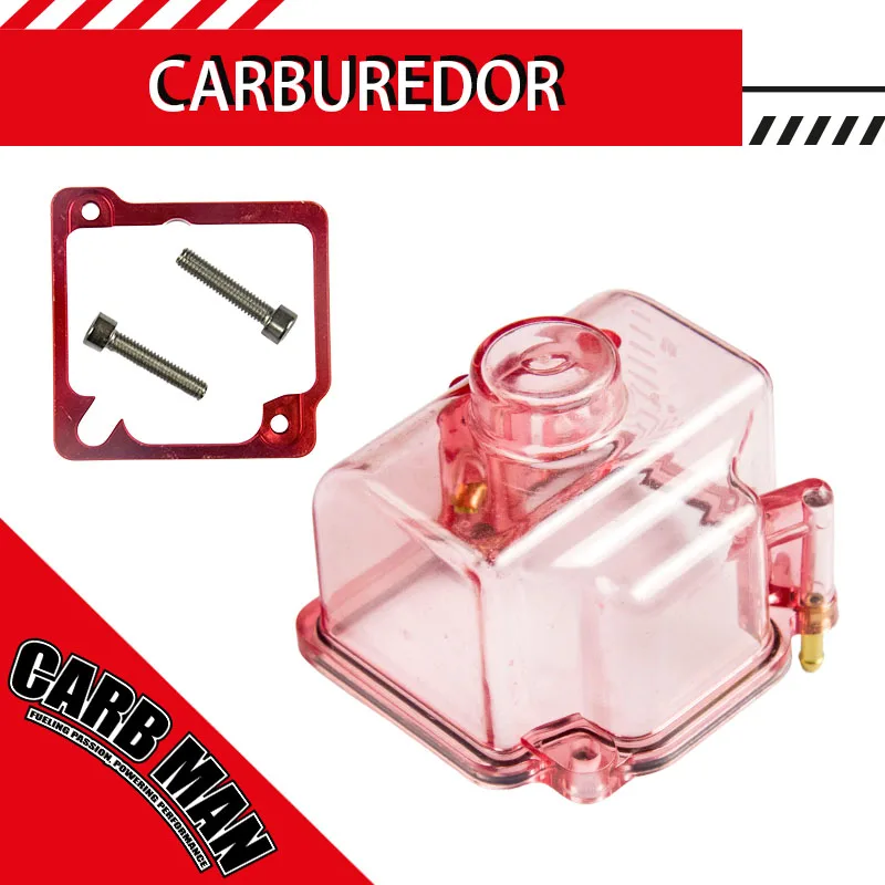 

Motorcycle Carburetor Transparent Float Bowl Bottom Float Bowl Oil Cup Lower Cover Bowl For PWK KSR OKO KOSO Dirt Bike