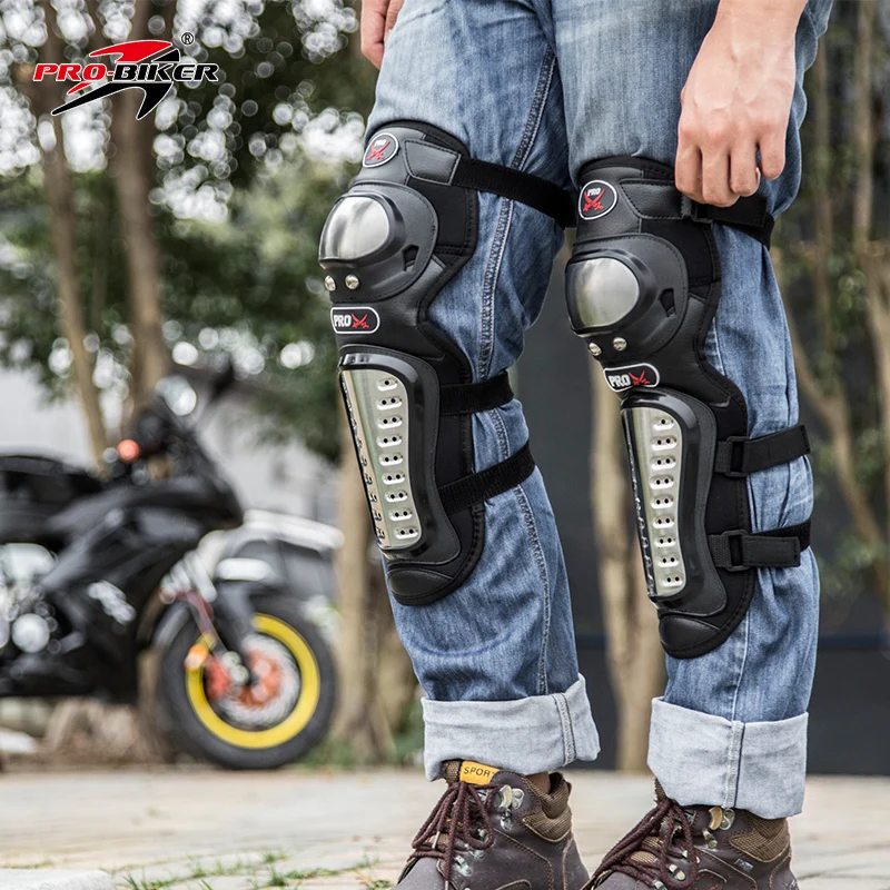 

4Pcs/Set Motocross Off-Road Protective Gears Rodilleras Motociclista Men Motorcycle Knee Brace Racing Elbow Pad Knee Guards