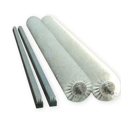 Nylon Yarn Brush Roll Cleaning Wool Industrial Machinery Nylon Brush Roller