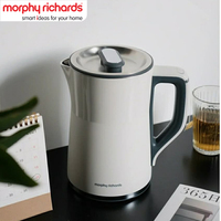 Morphy Richards Electric Kettle 1.5L Household Thermal Insulation Electric Water Boiler Temperature Adjustable Stainless Steel