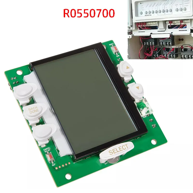 

For Jandy Aqualink R0550700 RS OneTouch Control System Replacement PCB Subassembly with White Button and LCD