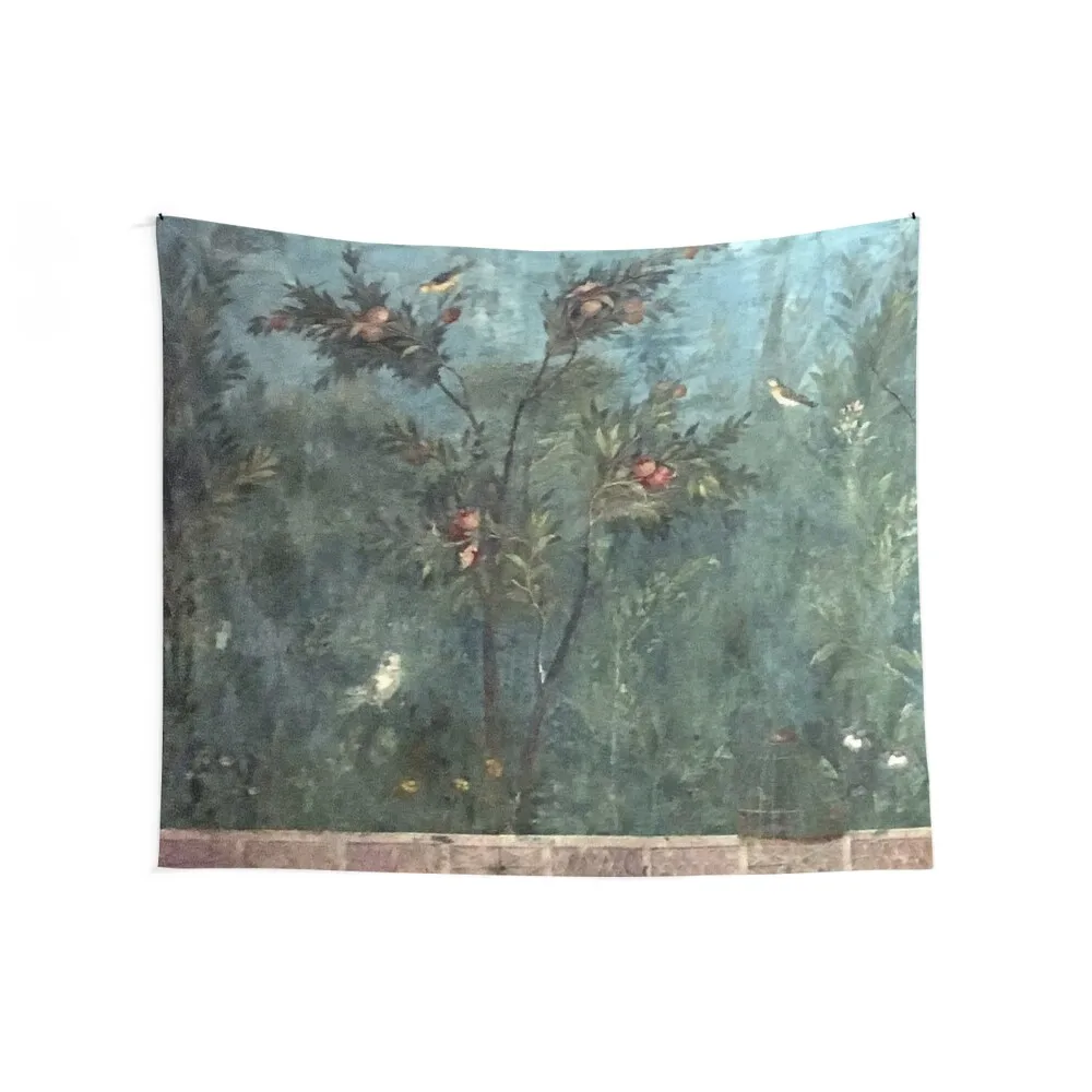 Ancient Roman Fresco from the villa of Empress Livia Tapestry Home Decorators Home And Comfort Decor Tapestry