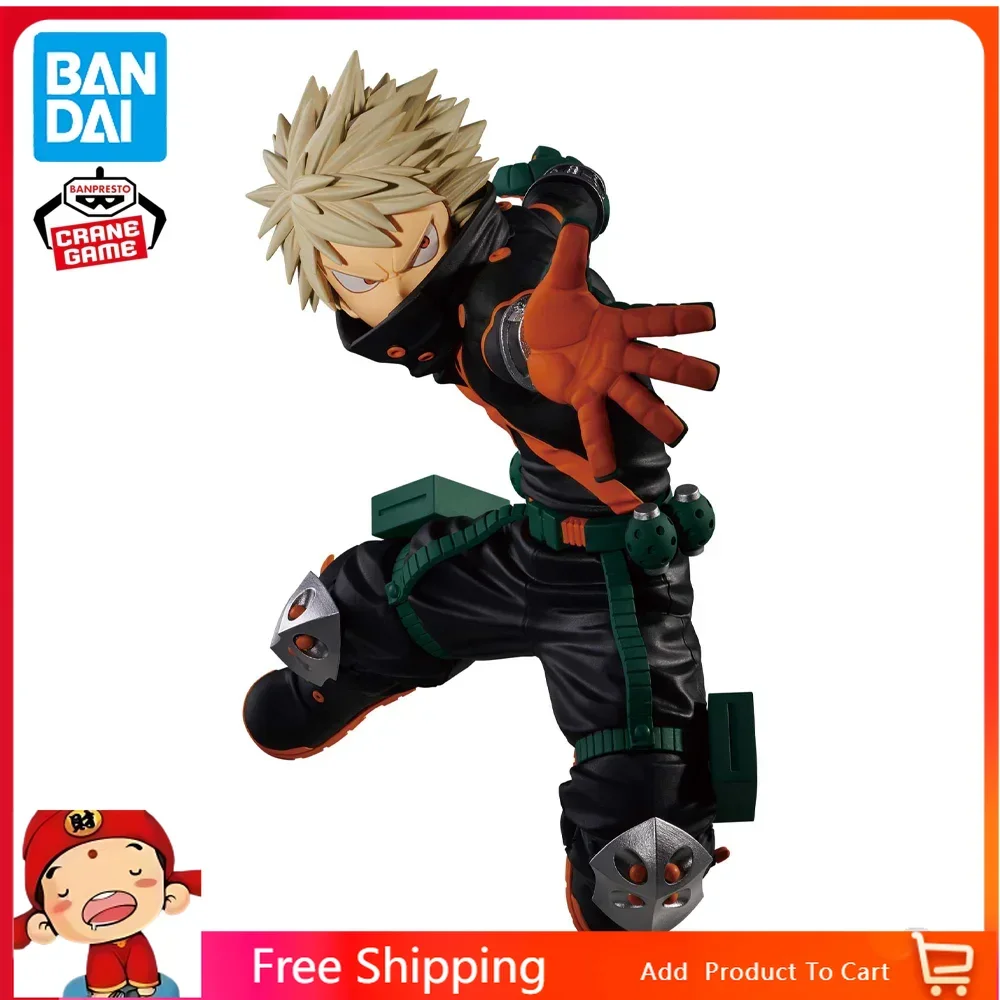 

In Stock Original BANPRESTO THE AMAZING HEROES DX My Hero Academia Katsuki Bakugo Figure Anime Model Genuine Boxed Toy