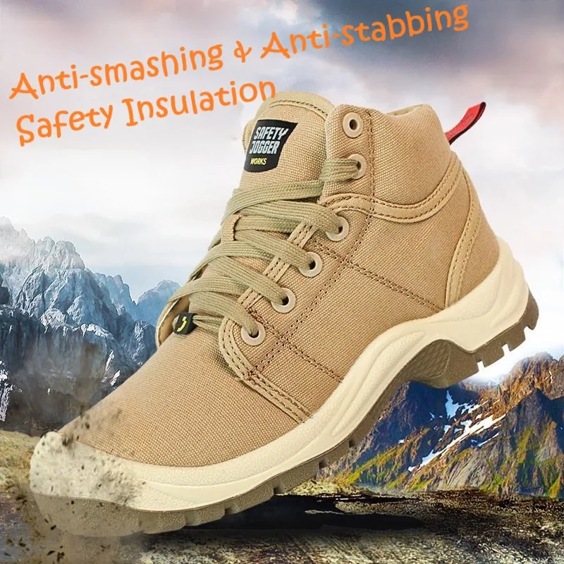 

DESERT-EH Labor Protection Safety Shoes 18KV Insulated Anti-Smash, Anti-Stab and Anti-Slip Fashion High Boots Safe Comfortable