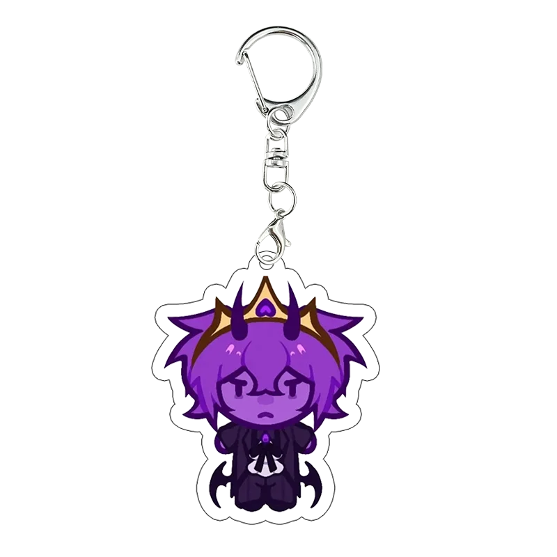 Unstabile Universum Acryl-Schlüsselanhänger PrinceZam Schlüsselring Studenten Kawaii Taschenanhänger Cartoon LettuceK Wemmbu Charm Hängende Ornamente