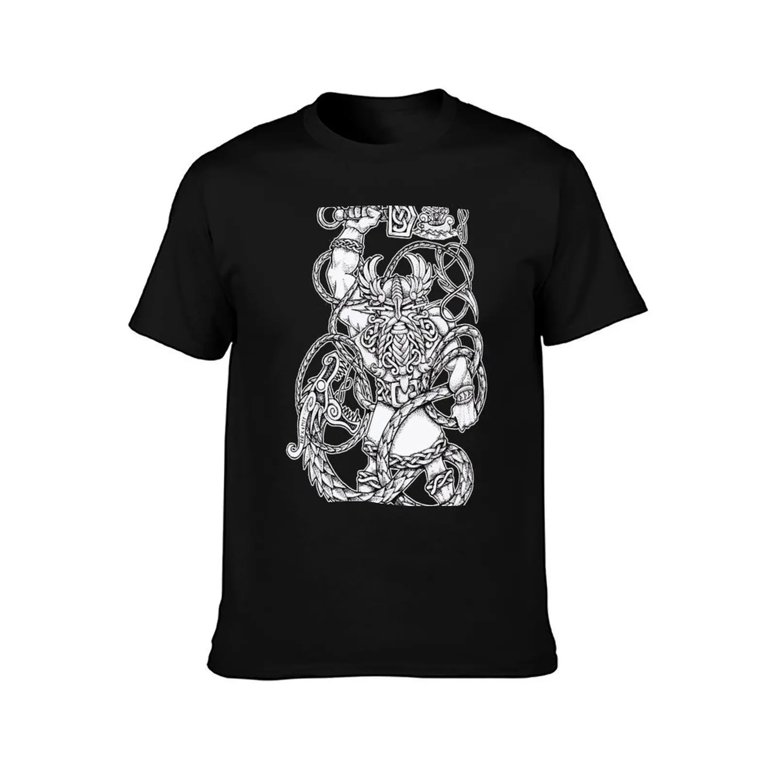 Thor goes fishing T-Shirt Festival Party Tee Top