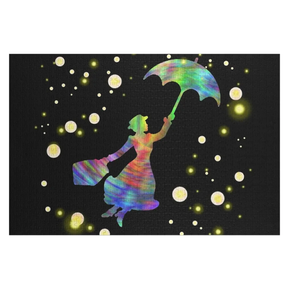 

Mary Poppins- The Magical Nanny Jigsaw Puzzle Custom Custom Name Child Toy Puzzle