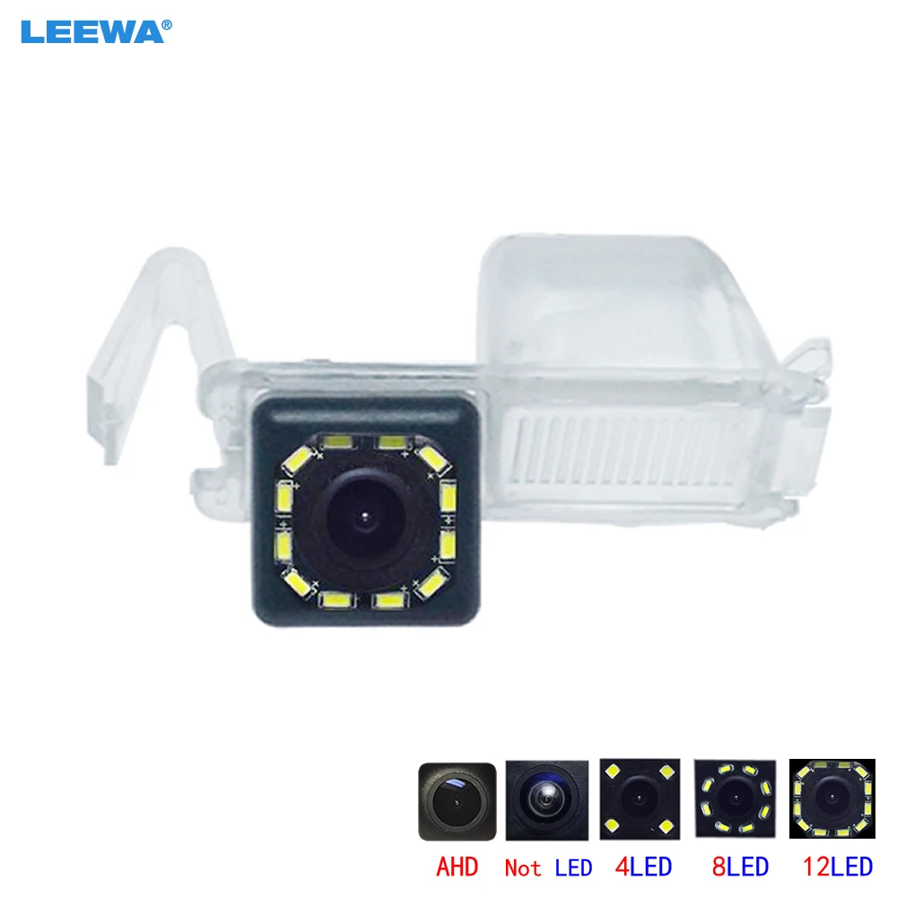 

LEEWA Car Backup Rear View Camera With AHD/4/8/12LED For Buick Boulevard Sail Excelle GT Chevrolet Cruze Baojun 630 #CA4723