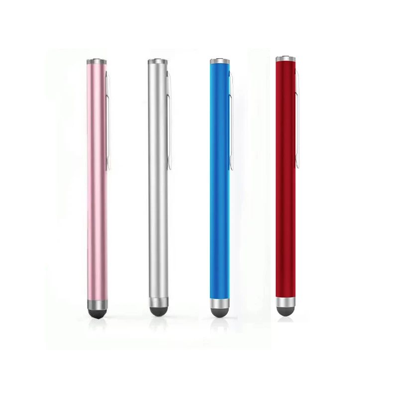 1Pc Capacitive Stylus Anti-drop Touch Screen Pens for ipad Iphone XR XS MAX Samsung Smart Phone Tablet