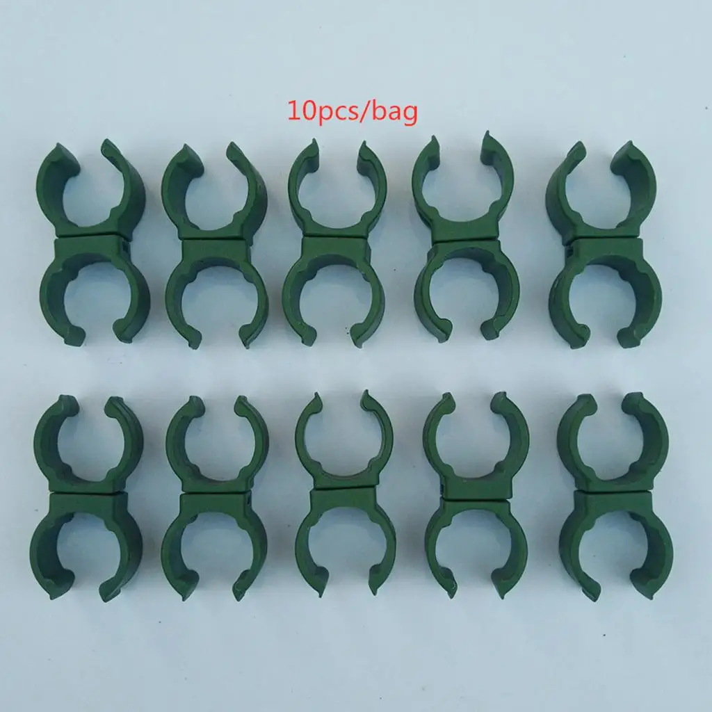 2-4pack Plant Trellis Connector Garden Pipe Clip Buckles Plastic 16mm