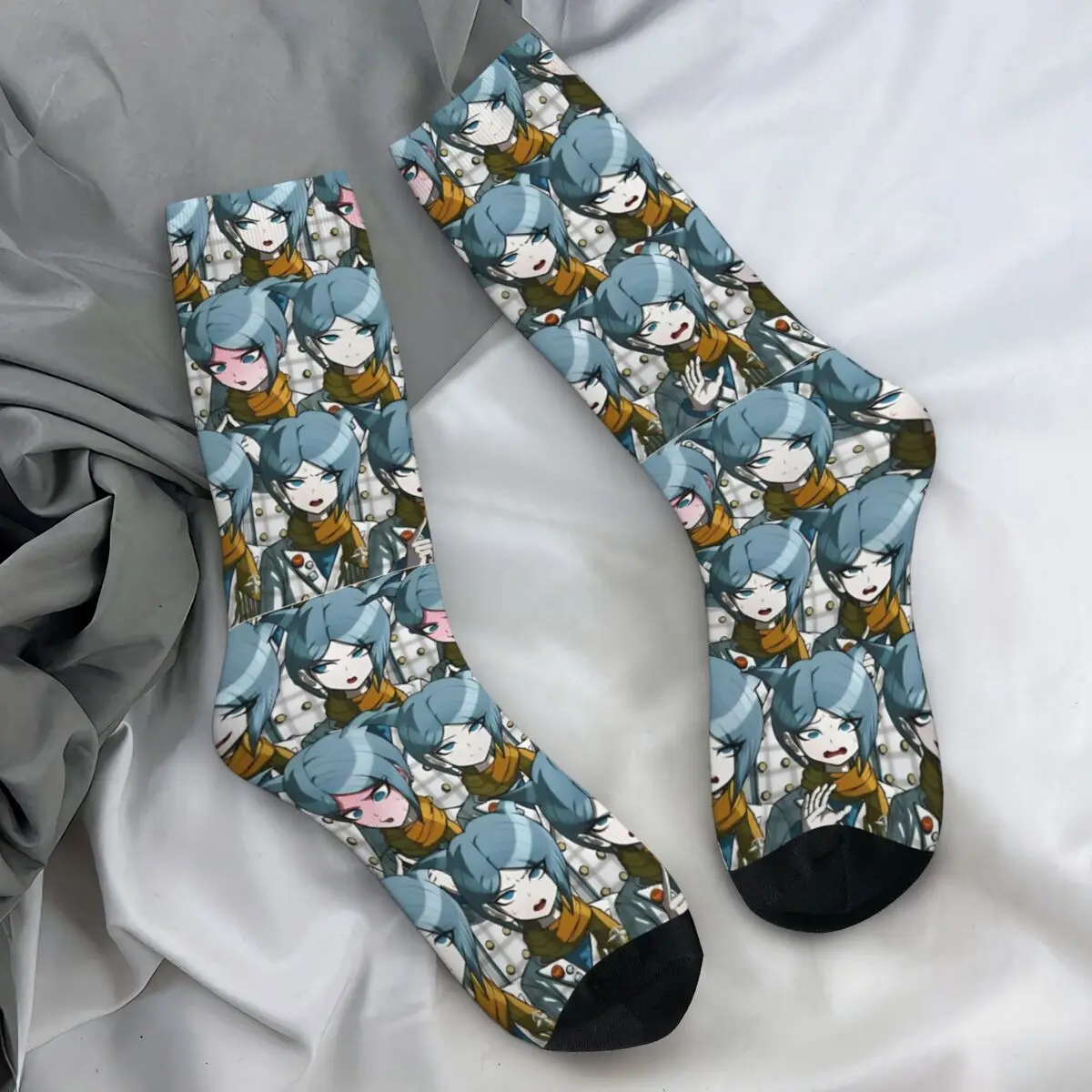 Nagisa Shingetsu Stockings Your Turn To Die Anime Game Kawaii Socks Spring Non Skid Socks Adults Men Running Breathable Socks