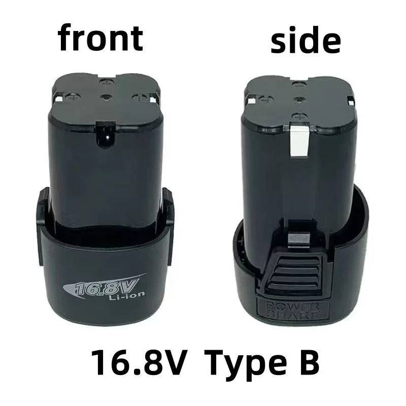 Replacement Spare Lithium Battery 16.8V 4000mAh Universal Multifunctional Power Battery For Electric Drill Screwdriver 18650