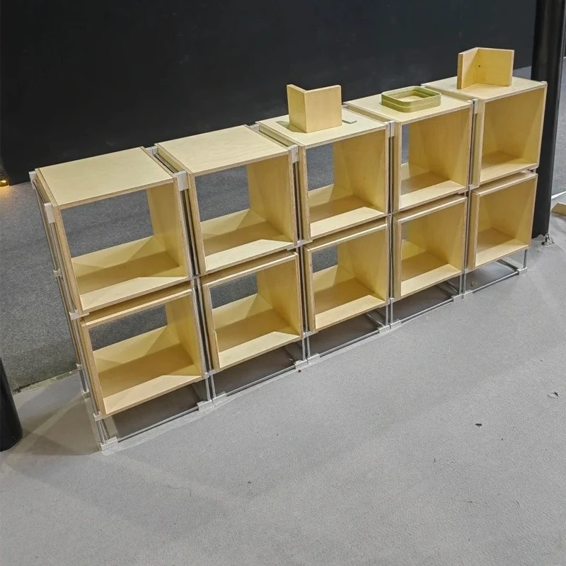 

Bookshelf Display Shelf Nakajima Goods Bookcase Display Shelf Open Collection Shelf Lattice Storage Cabinet Ocean Board