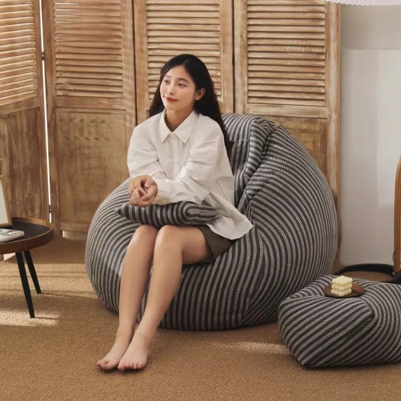 Filling Bean Bag Sofas Modern Couches Small Cloud Padding Bean Bag Sofas Deformation Live Muebles Para La Sala Hotel Furniture