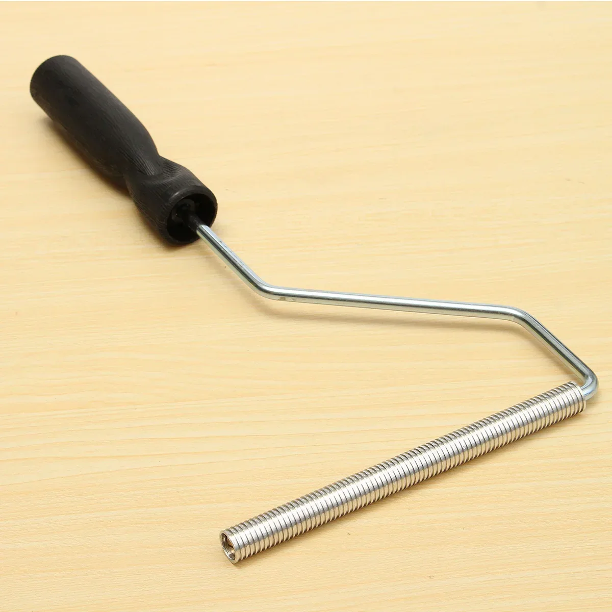 1 piece of 4 inch aluminum Alloy glass fiber roller aluminum alloy epoxy resin compression tool plastic handle