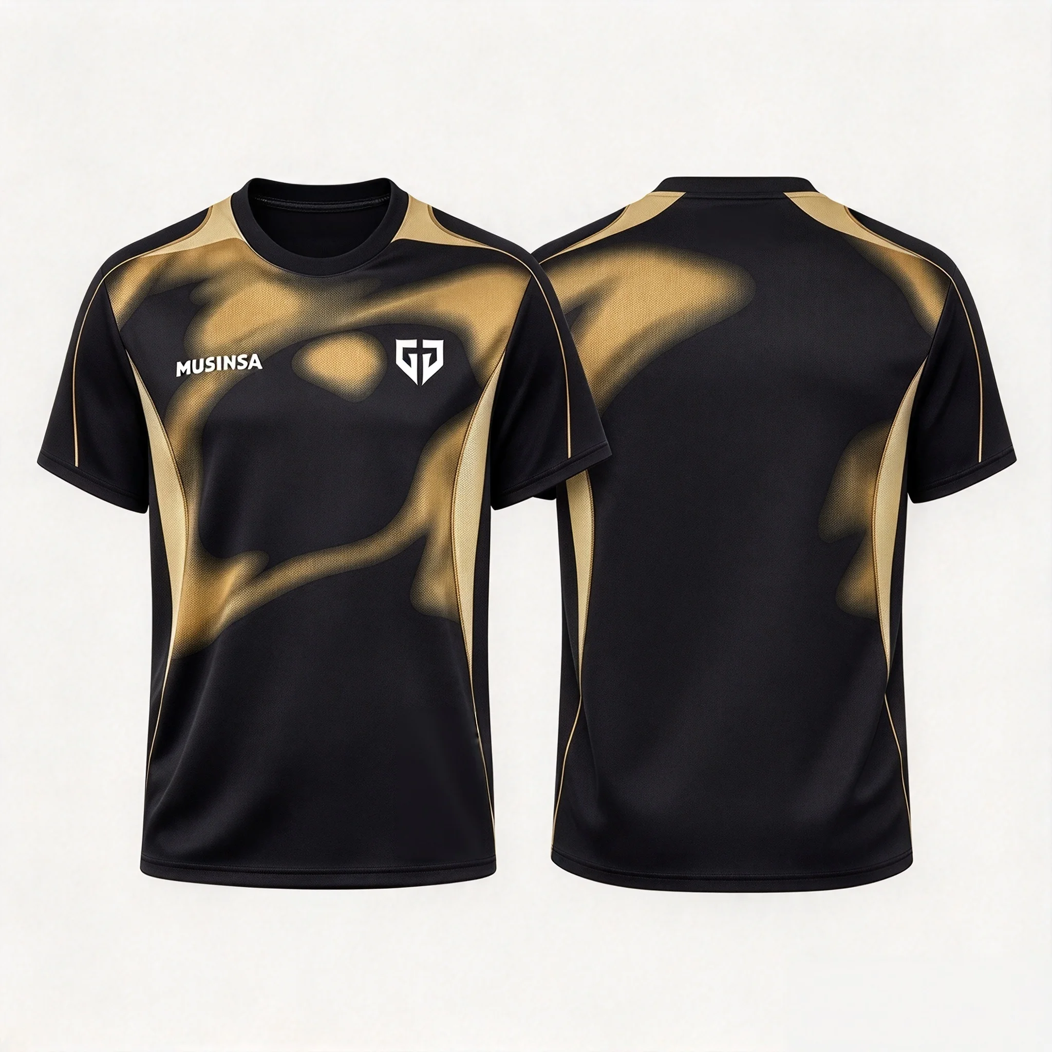 2026 LCK Gen.G Summer League Team Shirt - E-sports World Fan Team Uniform 3D Round-neck Comfortable and casual top tee