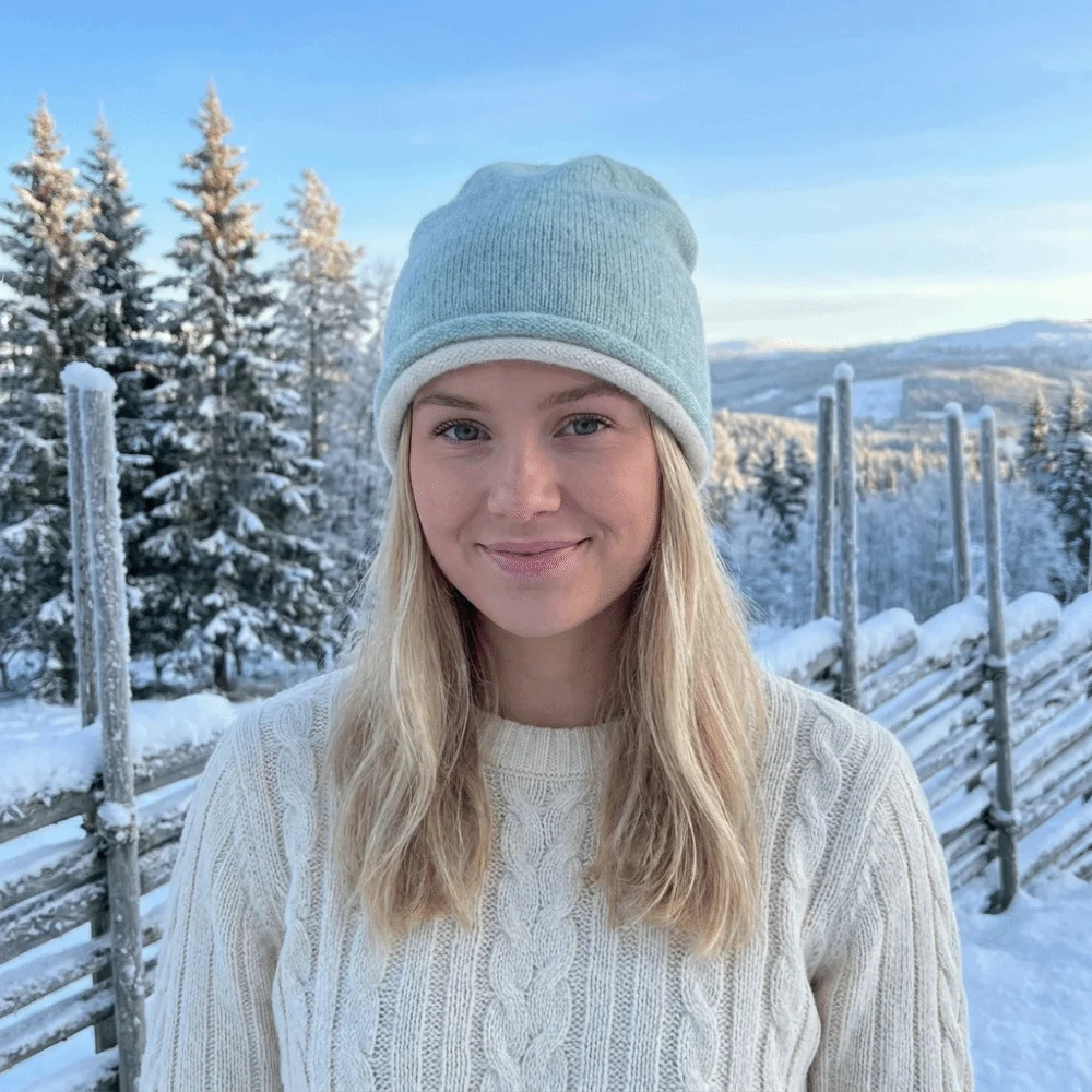 Fashion Elastic Knitted Stacked Hat Streetwear Double-sided Pullover Cap Dome Soft Ear Protection Cold Hat Outdoor