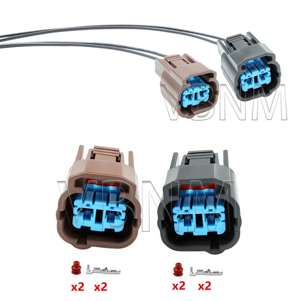 2 Pin 6189-0593 6189-0552 Waterproof Electrical Automotive Cable Socket Female Connector For Honda Jazz GD3 Engine Gearbox