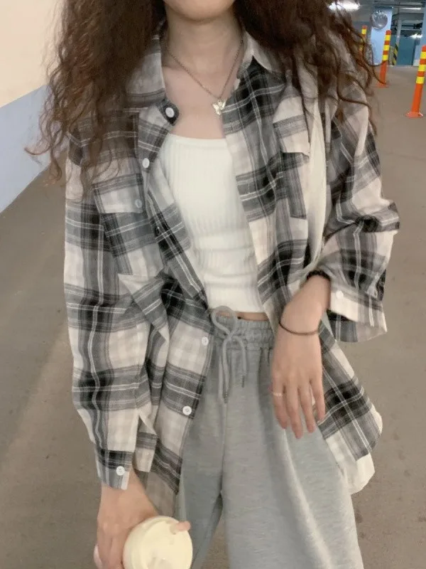 Csa de Proteção Solar Fena de Manga Longa Fina de Verão Estilo Casual Versátil Cardigan Aberto