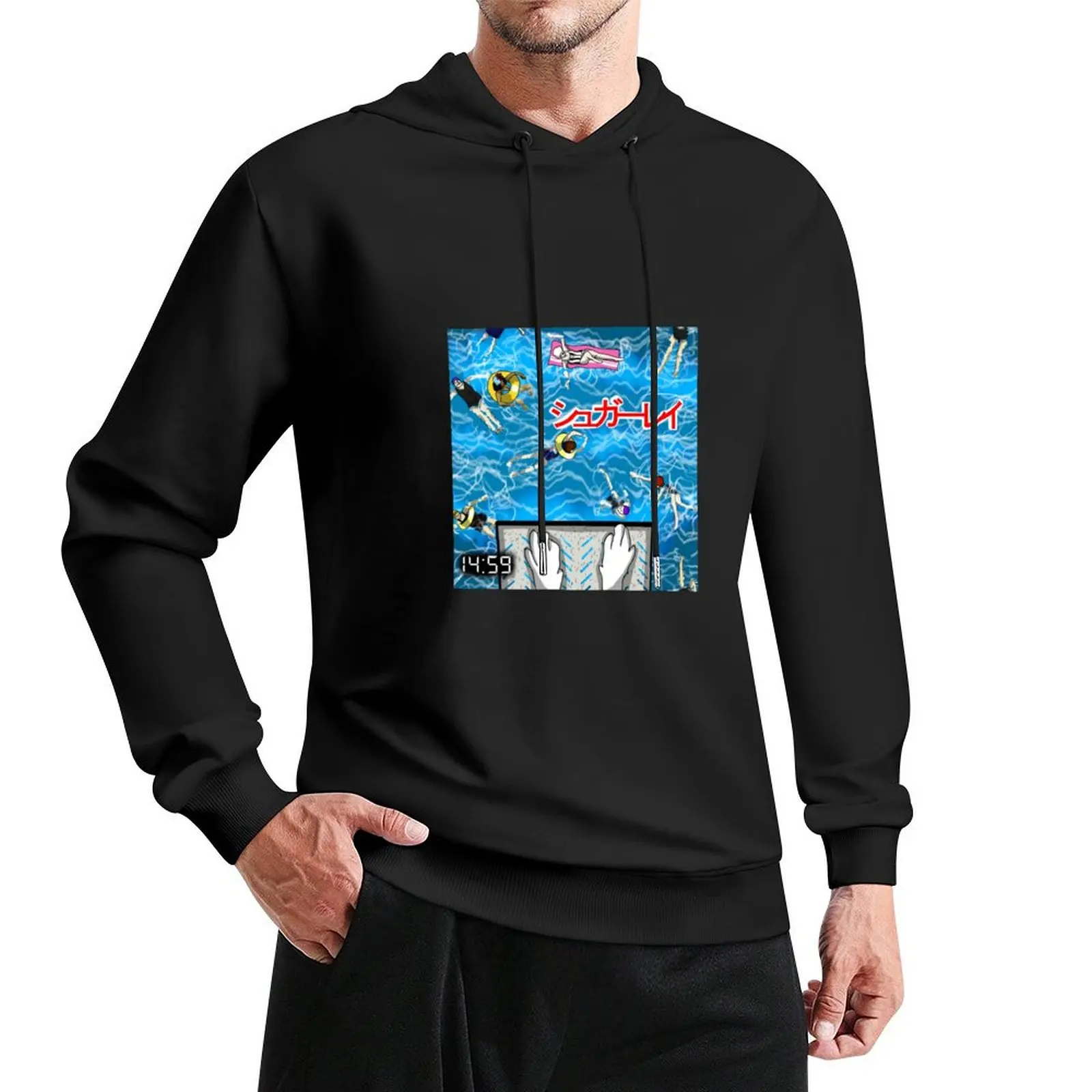 Sugar Ray 14:59 Anime Twist Cover Pullover Hoodie blouse tracksuit men