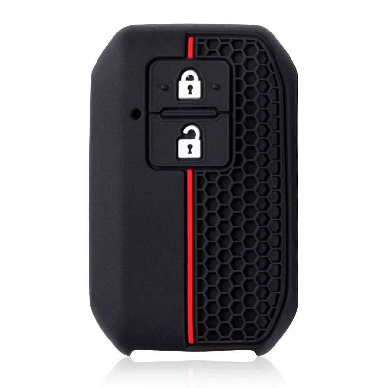 سيليكون حافظة مفاتيح السيارة غطاء لسوزوكي سويفت واجون R جيمي سييرا سباسيا Ertiga 2 أزرار السيارات مفتاح فوب قذيفة حماية الملحقات #5