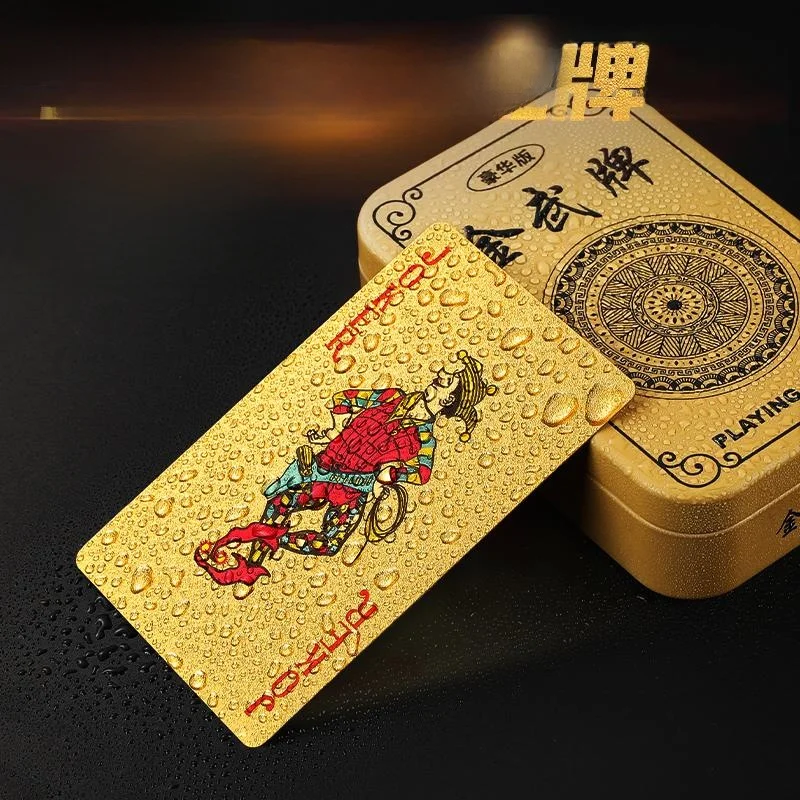 cartas-de-poker-de-plastico-pvc-a-prova-d'Agua-na-cor-dourada-versao-reforcada-lavavel-para-jogos-de-mahjong-e-cartas-ideal-para-fitness-e-esportes