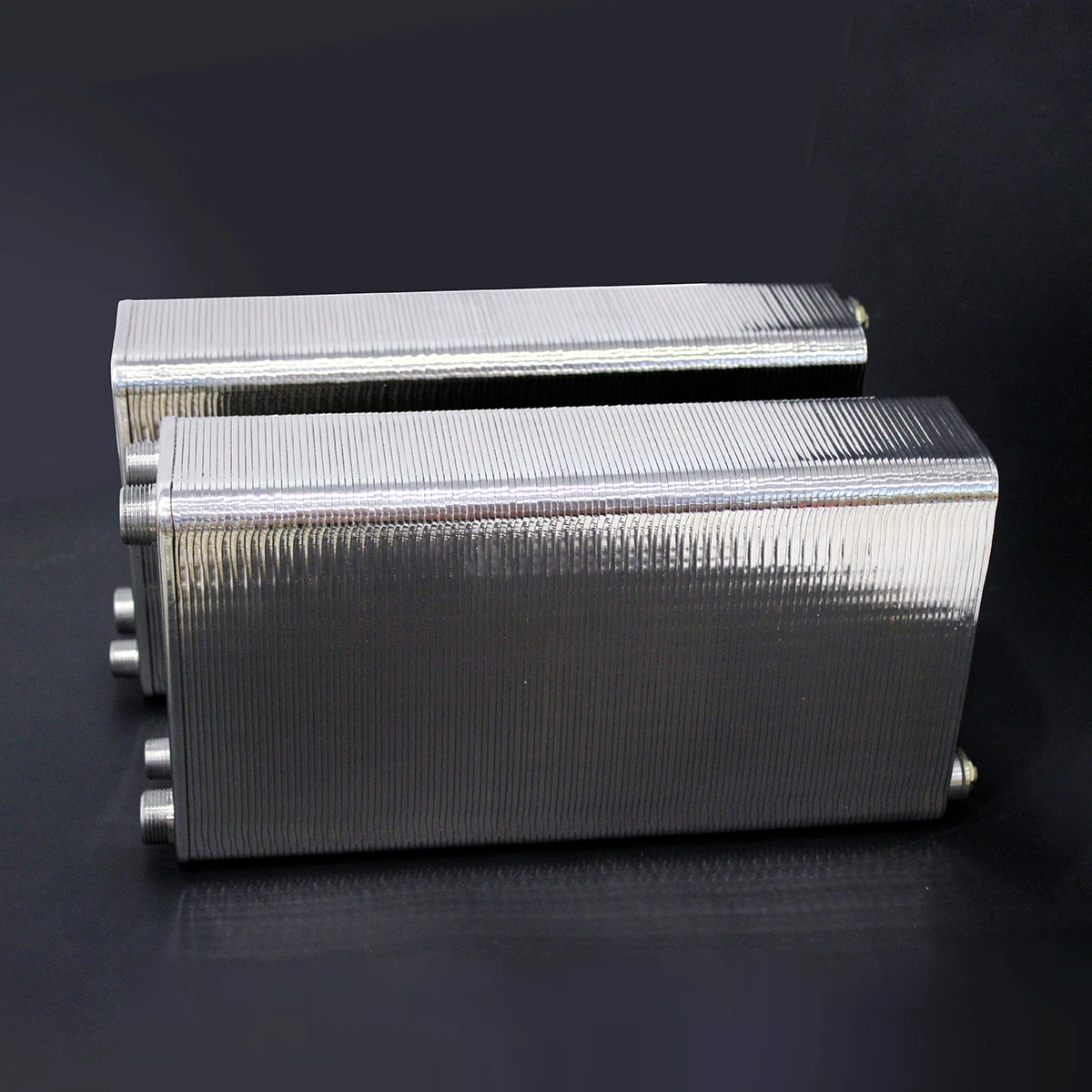 

120 Plates Water to Water Brazed Plate Thermal Stainless Steel Heat Exchanger Brazed Plate Heat Exchanger