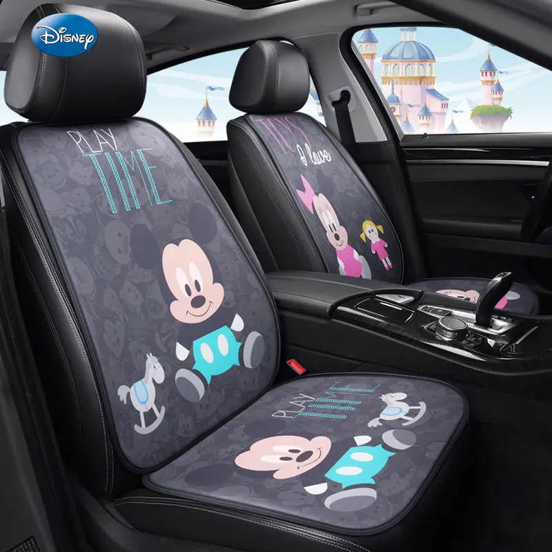 

Disney car seat cushion four seasons universal cartoon cute car seat cushion anti-slip and dirty car accessories
