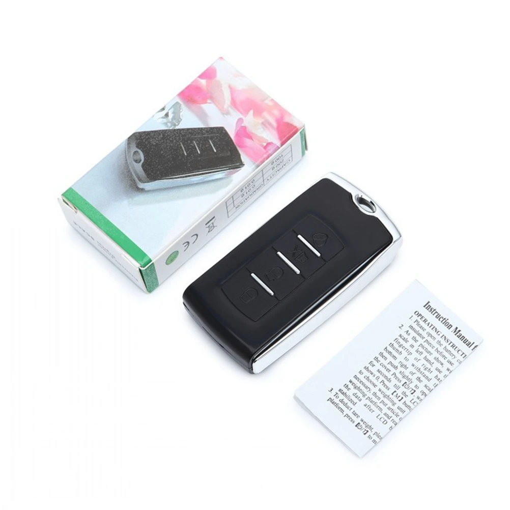 

200G/0.1G Digital Jewelry Mini Pocket Electronic Scale Stainless Steel Car Key Design Led Display Cr2012 Powered Portable Gram