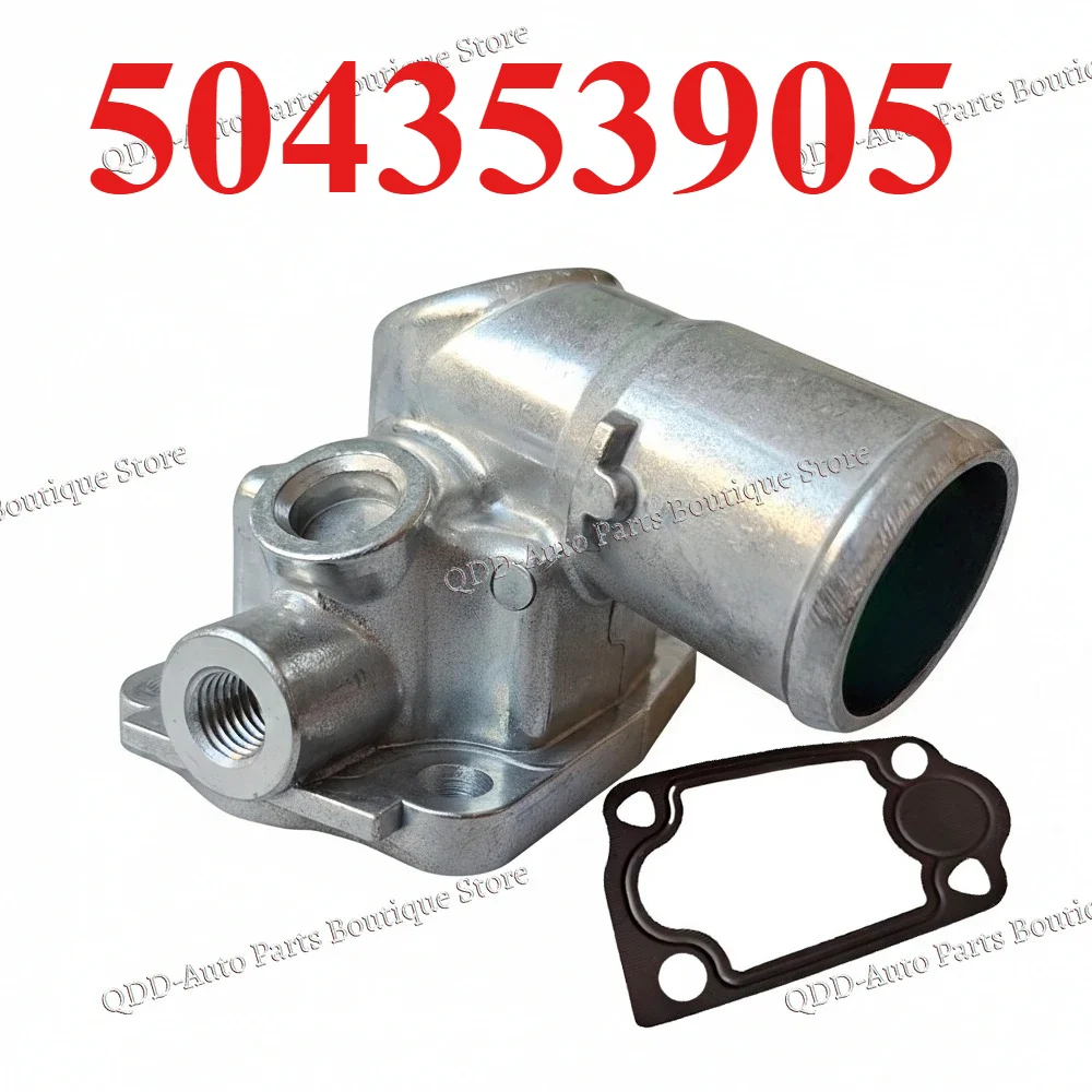 

Engine Coolant Thermostat Housing Cover Assembly Suit 504353905 For IVECO DAILY IV VI V Platform/Chassis Van Aluminum