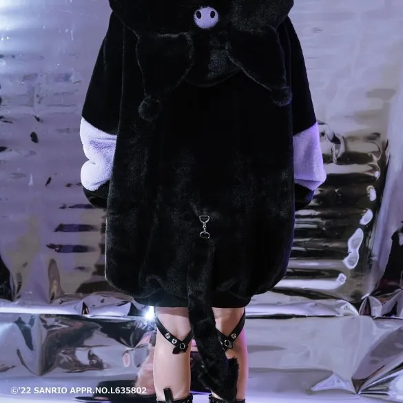 Autumn and Winter Japanese New Faux Fur Jacket Girls Women Harajuku Subculture Mine Cute Sweet Cool Plush Coat Y2k Fur Jacket