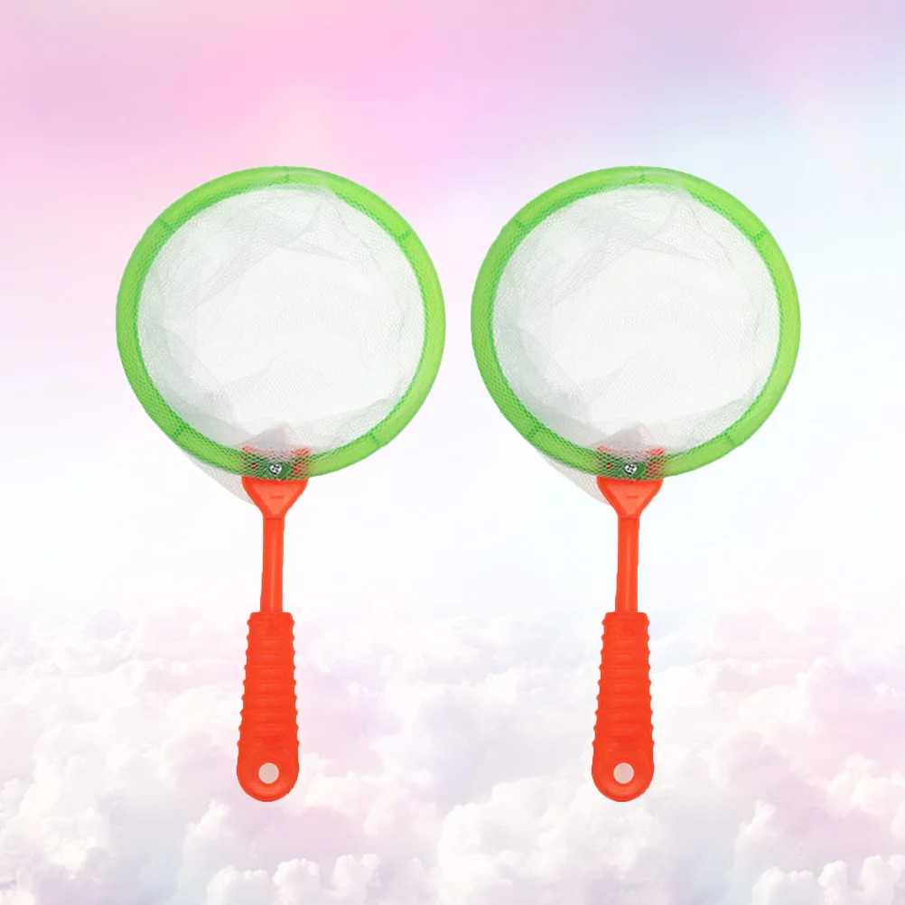 10 PCS Mini Gauze Fishing Net Toy Simulated Bag Large Butterfly Catching Kids Playing Playthings Funny