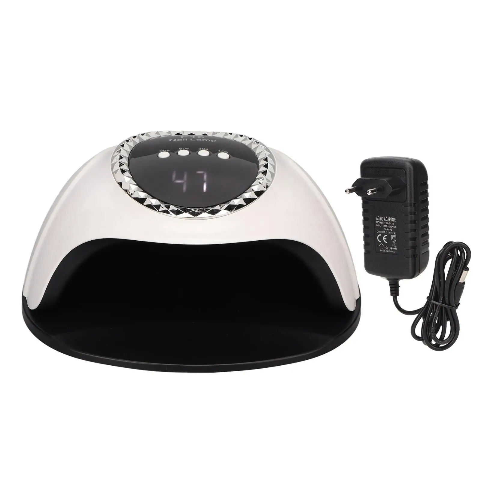 

Fast Curing UV Gel Nail Lamp with LCD Display Removable Base Board 100240V 168W for home Use