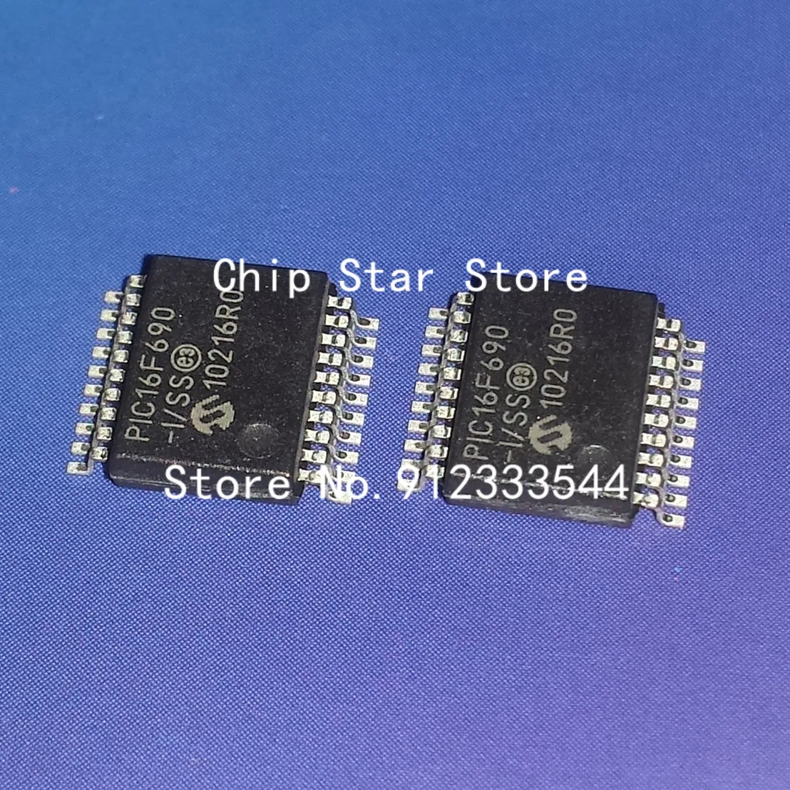 5-100pcs  PIC16F690-I/SS  PIC16F690 SSOP20 8Bit Microcontrollers MCU 100%New And Original