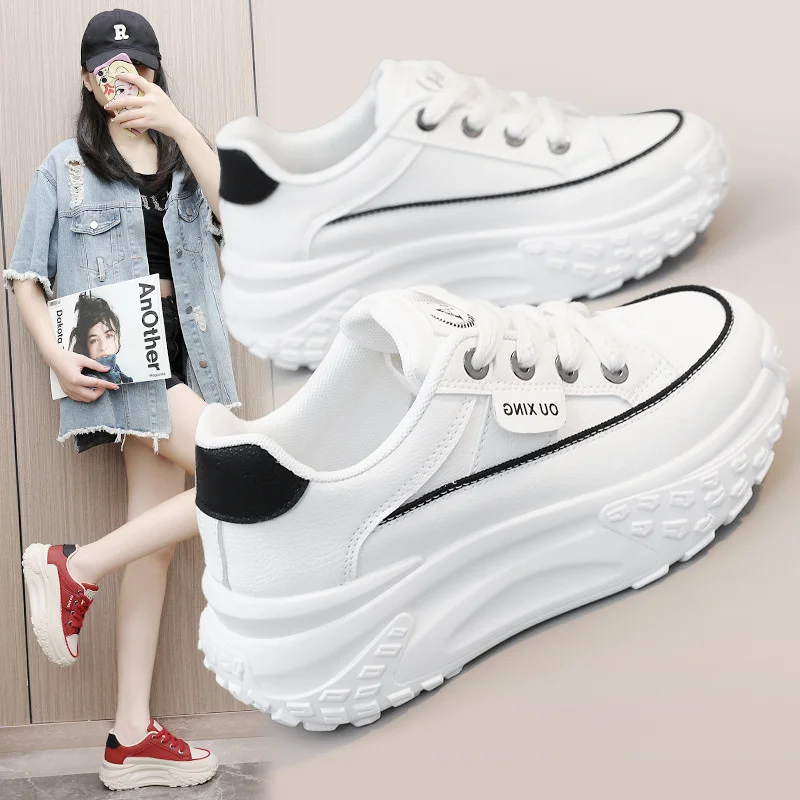 

2023 New Sneakers Women Comfortable Sports Shoes Fashion Casual Shoes Slip Platform Ladies Running Shoes