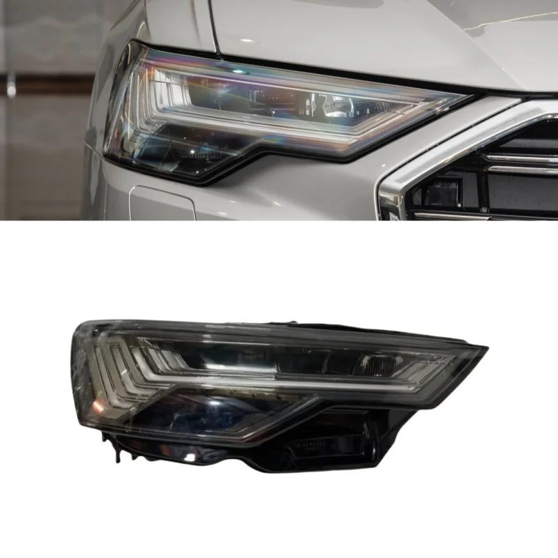 Fit For Audi A6 Headlight 2019-2025 Audi A6 C8 Headlights A6 S6 Headlight Matrix LED Headlight Assembly A6C8 Headlamp 4K0941035