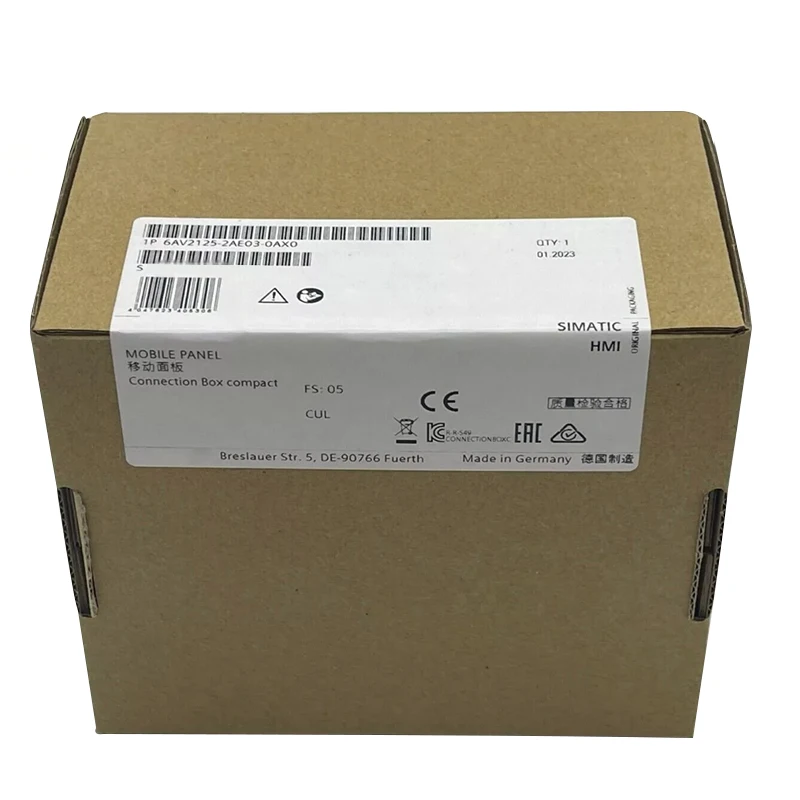 

Brand New Original 6AV2 125-2AE03-0AX0 6AV2125-2AE03-0AX0 HMI Connection Box Programmable Controller
