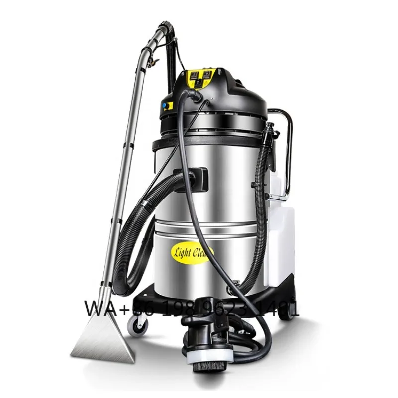 Three in One Spray Cleaning  for  Hotel Carpet Sofa 60L Industrial Handheld Portable Upright Steam Wet Vacuum Cleaning