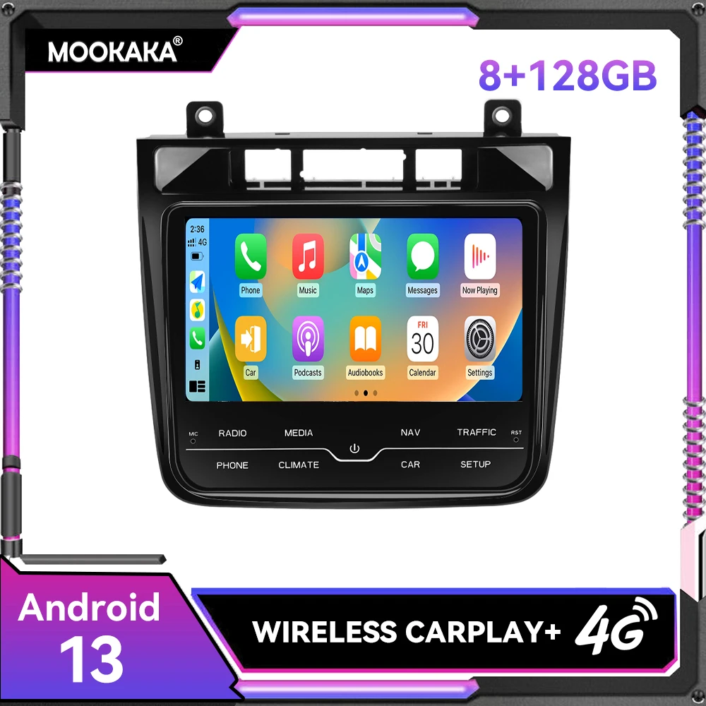 

8.4" Android 13 8+128G For Volkswagen Touareg 2011 - 2017 Car DVD Radio Multimedia Video Player Navigation GPS Carplay Autoradio