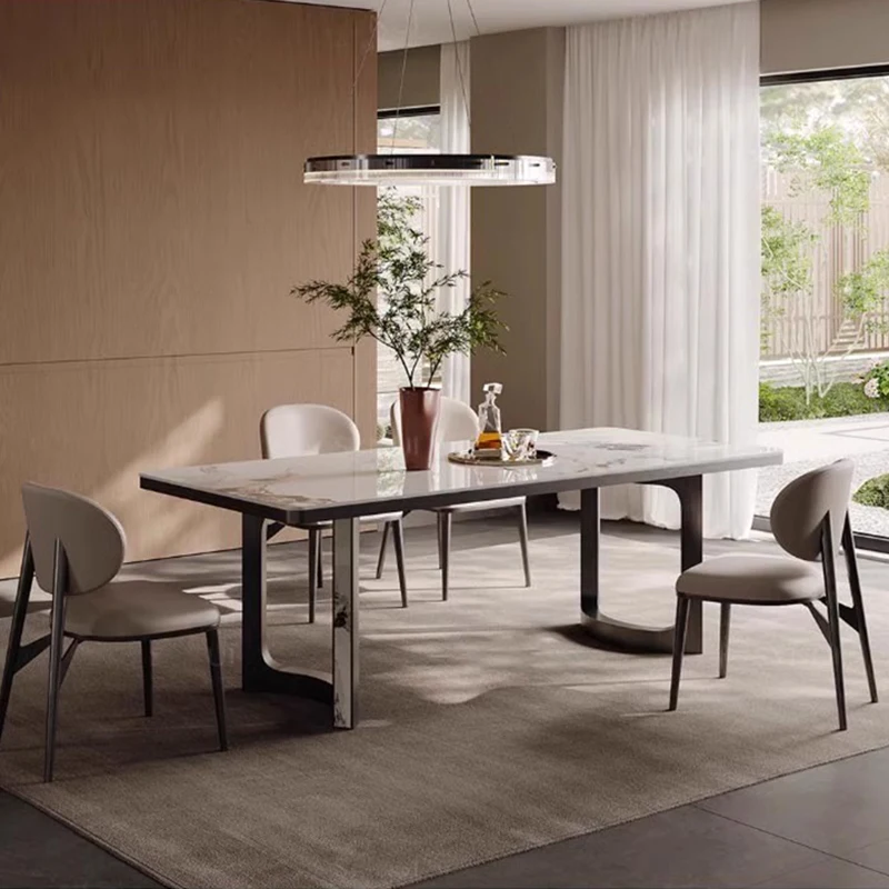 

n Study Center Dining Table Salon Restaurant Console Chairs Kitchen Dining Table Conference Trendy Furniture n