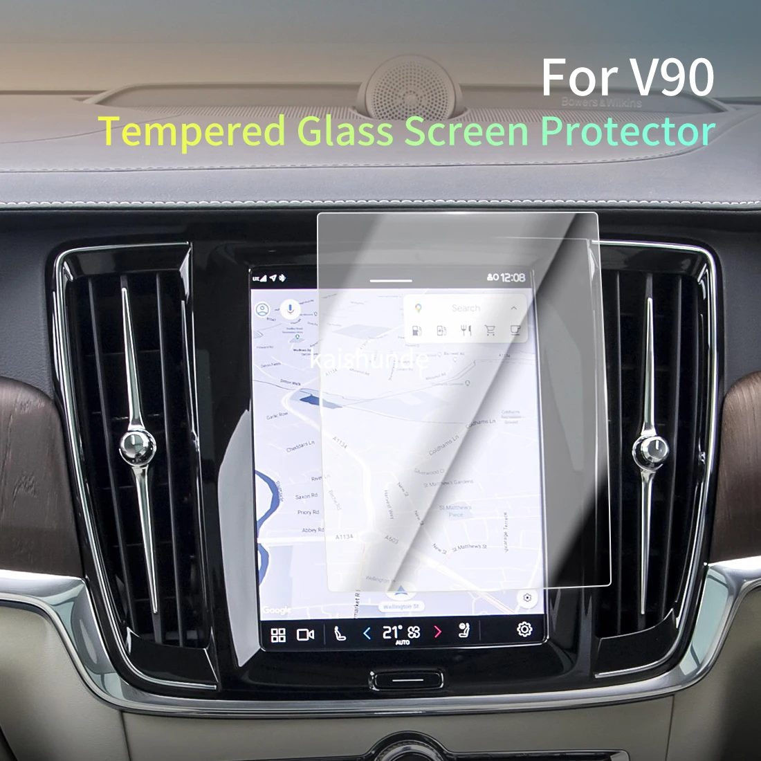 

Car Stickers Meters Protector For25 Volvo V90 Tempered Glass Protective Film Display Navigation Vehicle