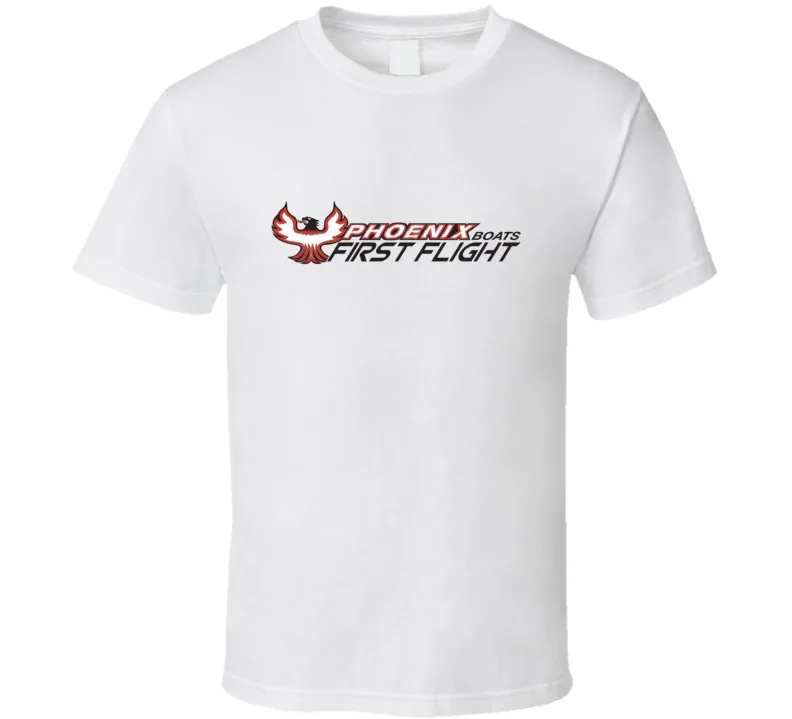 NEW SHIRT PHOENIX BOATS FIRST FLIGHT T-SHIRT ALL SIZE LOGO FUNNY USA TEE