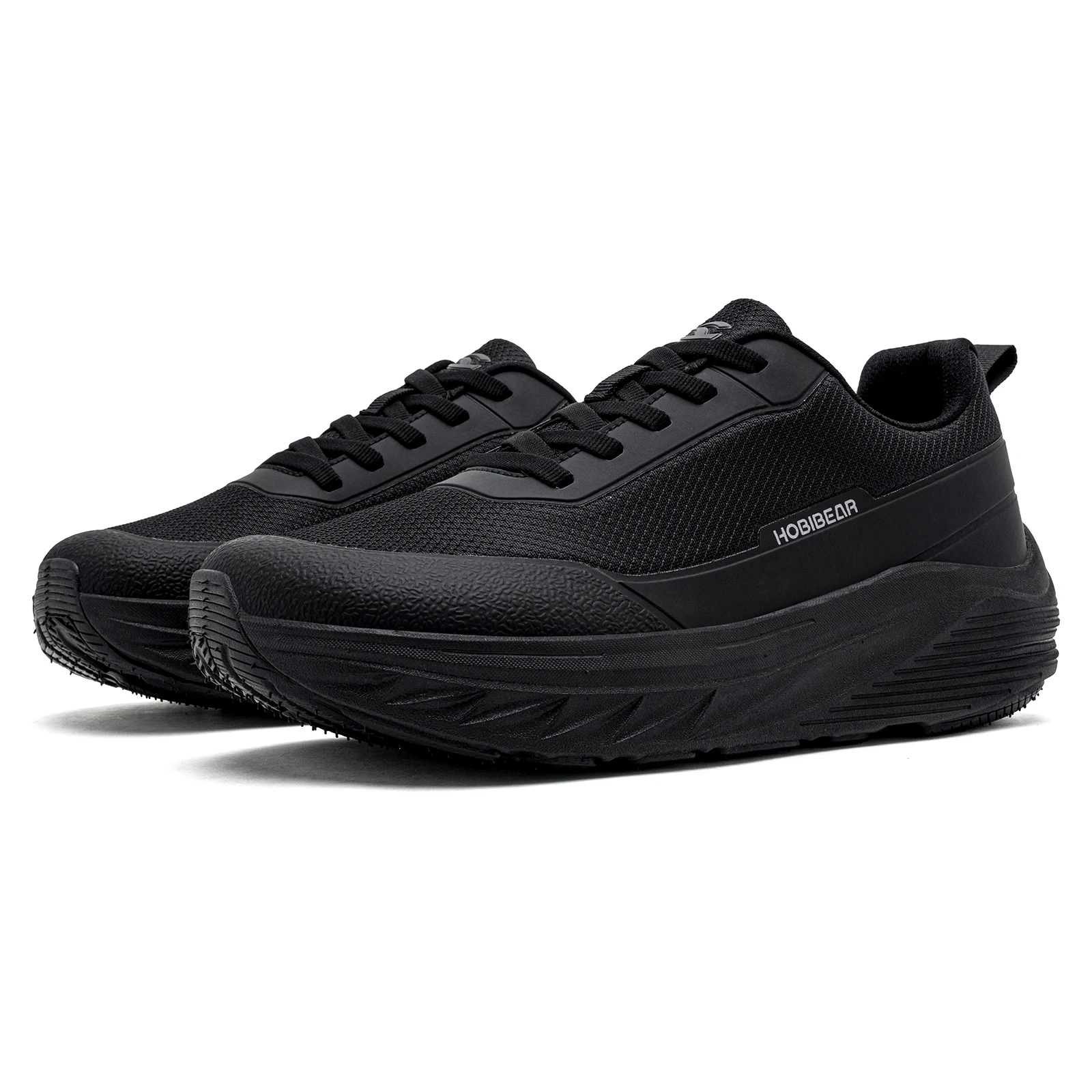 HOBIBEAR Wide Toe Box Walking Shoes for Men Women Breathable Mesh Sneakers Lightweight Comfortable Athletic Shoes for Wide Feet