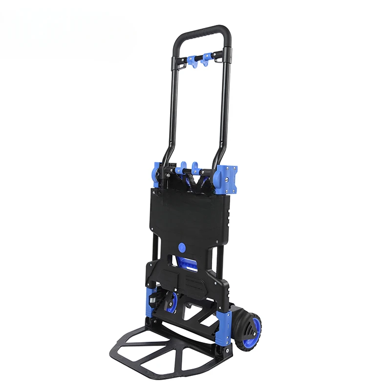 Wholesale collapsible hand cart lightweight hand truck 2 in 1 folding