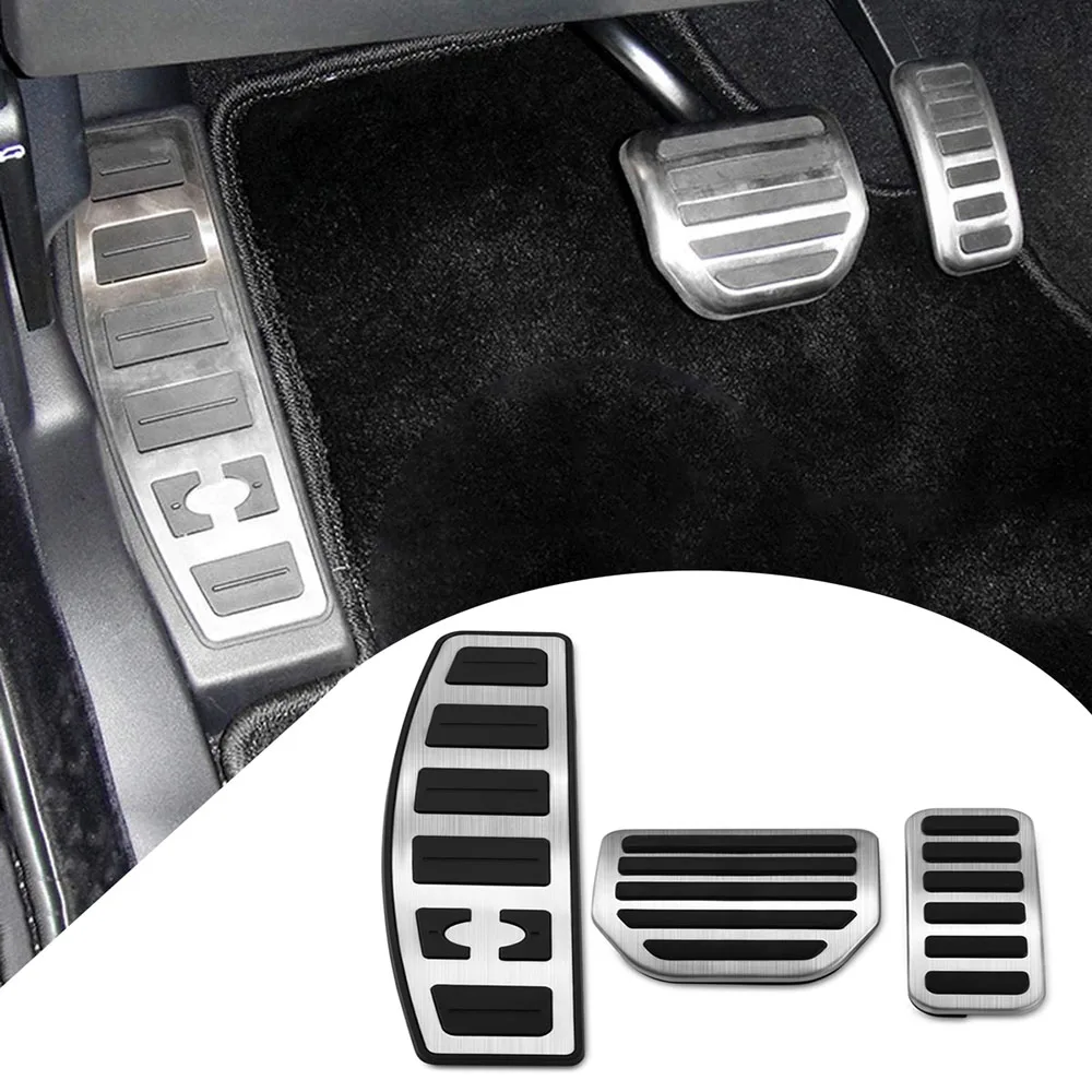 Parts Foot Rest Pedal Brake Fuel Gas Pad Cover for Land Rover Discovery 4 LR4 2010-2016 Range Rover Sport 2010-2013 L320
