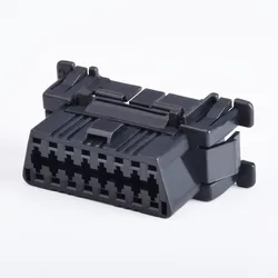 Automotive OBD2 16pin Female Connector OBD Diagnostic Plug
