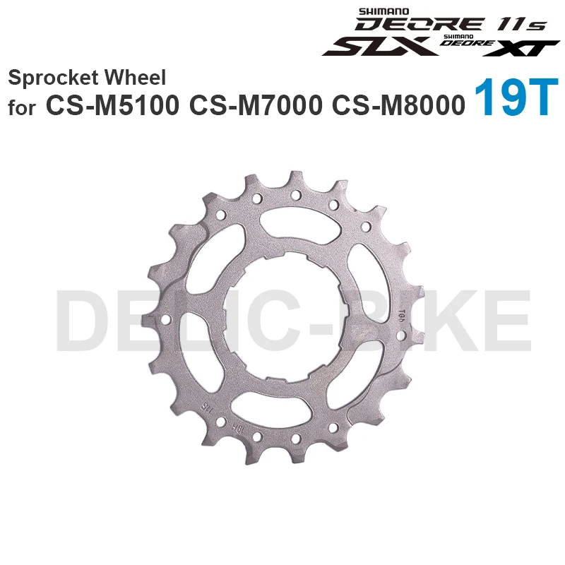 SHIMANO SLX DEORE XT Sprocket Wheel for CS-M5100 CS-M7000 CS-M8000 11T 13T 15T 17T 18T 19T Lock Ring for CS-M8000 Original parts