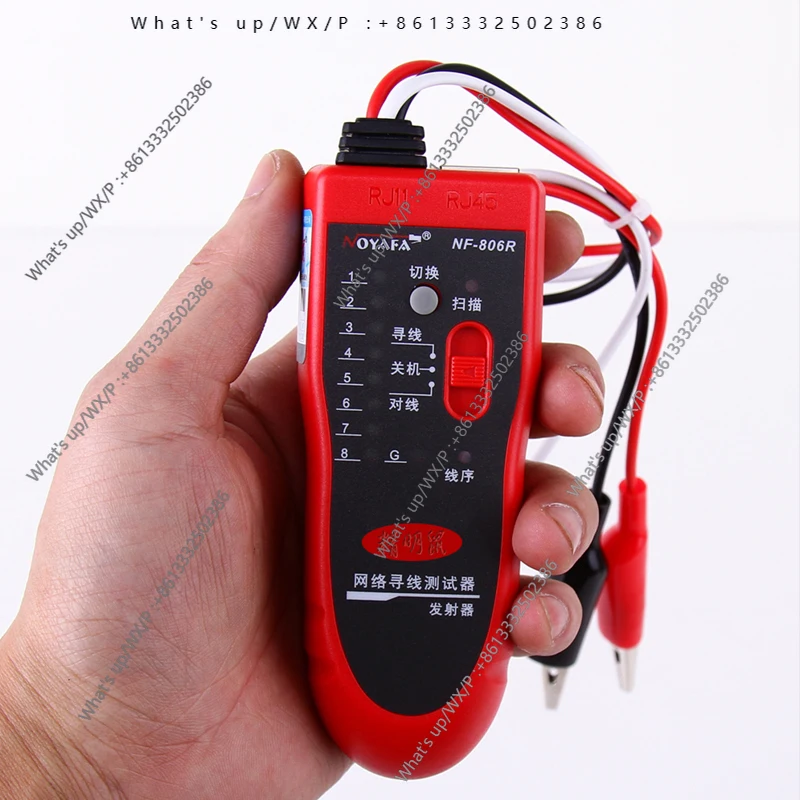 NF-806B/R network cable, telephone line-to-line checker, line finder, line tester