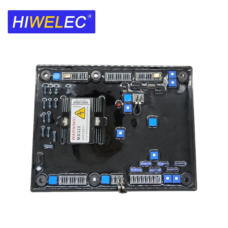 

Дизельный бесщеточный генератор AVR MX322, автоматический стабилизатор напряжения, совместимый с оригинальной платой напряжения Stamford