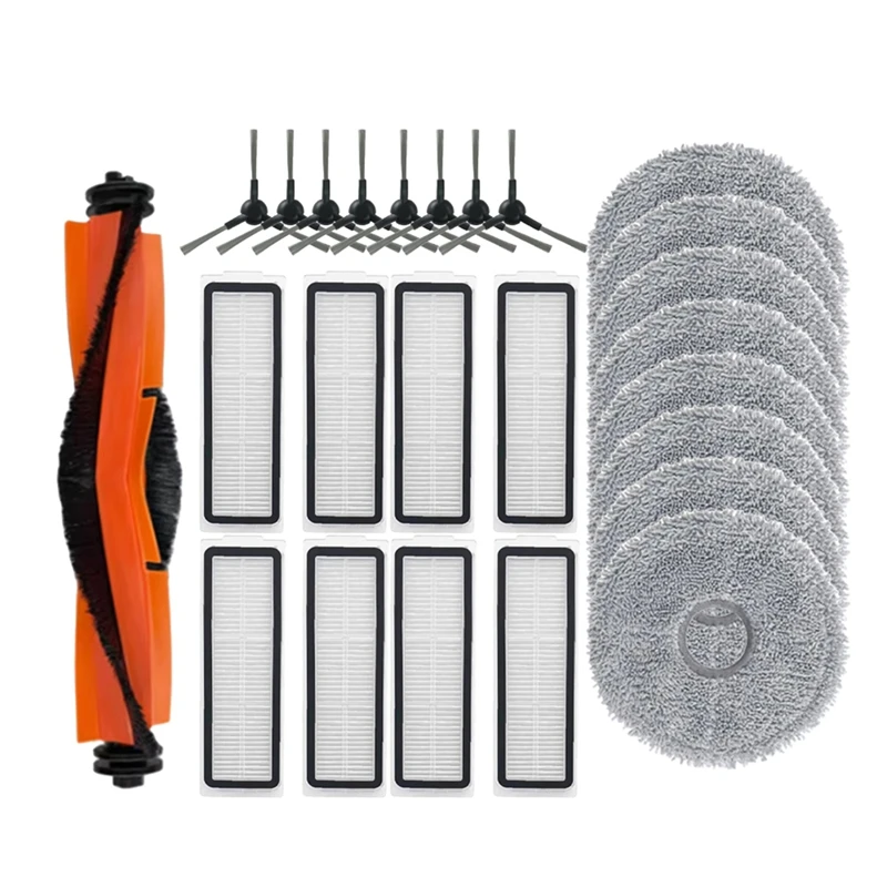 

B01C-для Xiaomi Mijia Omni M30 D102, робот-пылесос, основная боковая щетка, тканевый мешок для пыли, аксессуары, замена